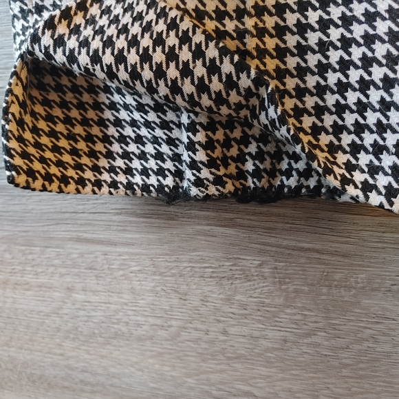 NOUVEAU Petite Black & White High Waisted Trousers - Picture 11 of 11